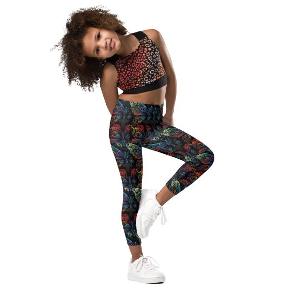 Dark Butterfly Kid's Leggings