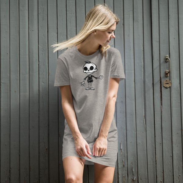 Skelly Organic cotton t-shirt dress