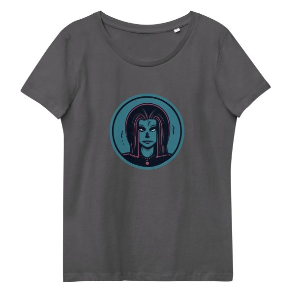 Gothpunk Femvira Women's fitted eco tee - Image 2